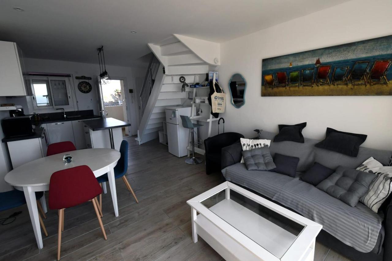 La Croix Du Sud Superbe Appartement En Duplex 2 Chambres Vue Mer Le Grau-du-Roi Luaran gambar